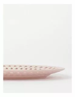 Heritage Lace Pink Carved Oval Platter -Dining Sales 864783730 4 720x928
