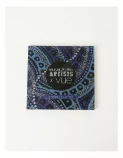 Warlukurlangu Artists x Vue Snake Vine dreaming Coasters Set of 4 -Dining Sales 865642330 3 720x928