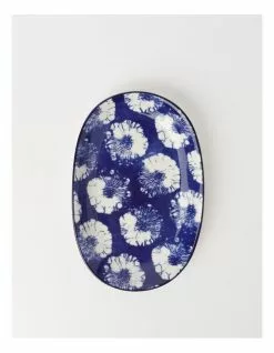 Vue Koko 23.5cm Oval Plate in Blue