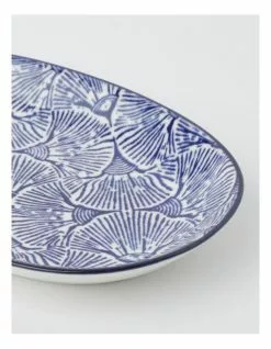 Vue Goro 23.5cm Oval Plate in Blue -Dining Sales 865734580 3 720x928