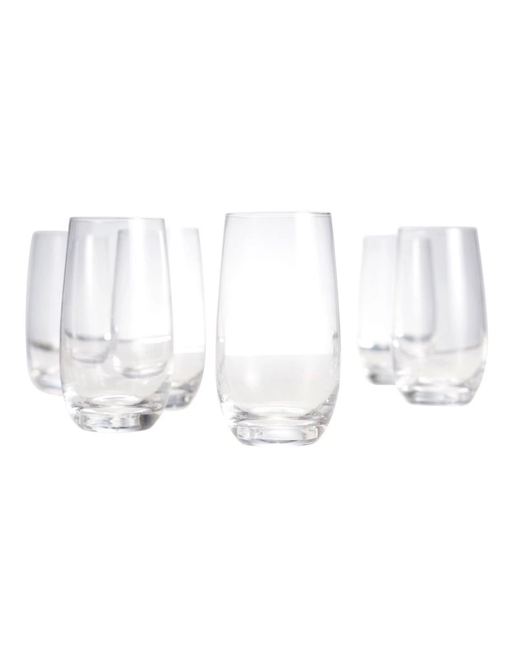 Salt&Pepper Cuvee Set Of 6 Highball Glasses 1 Salt&Pepper Cuvee Set Of 6 Highball Glasses
