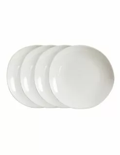 Robert Gordon Mason Side Plate Set Set Of 4 White