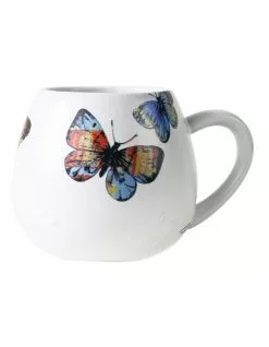 Robert Gordon X Bromley Kids Bfly Embossed Mug 200ml White