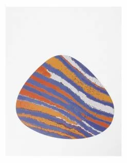 Warlukurlangu Artists x Vue Warlu Artists x Vue Placemat Set of 4 Dogwood Tree Bean Dreaming by Liddy Napanangka Walker