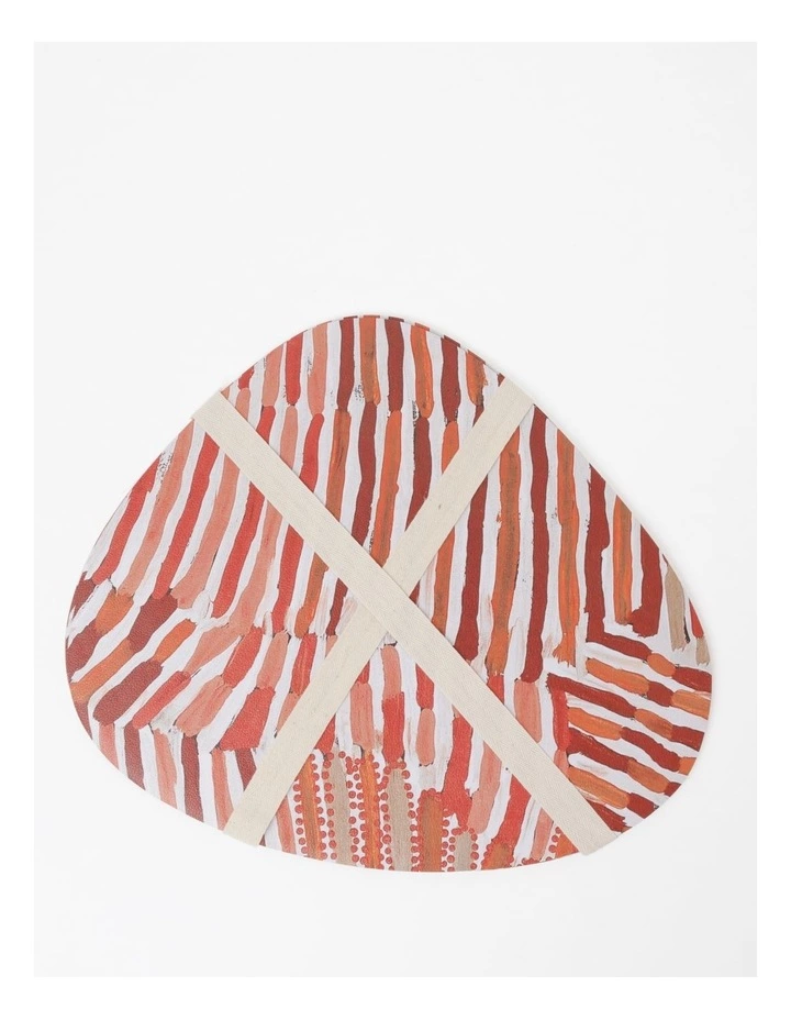 Warlukurlangu Artists x Vue Placemat Set of 4 Mina Mina Jukurrpa (Mina Mina Dreaming) by Helen Nungarrayi Reed 4 Warlukurlangu Artists x Vue Placemat Set of 4 Mina Mina Jukurrpa (Mina Mina Dreaming) by Helen Nungarrayi Reed - Image 4