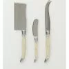Heritage Laguiole Sophistique Pearl 3pc Cheese Knife Set