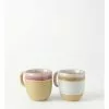Australian House & Garden Esperance Wiped Edge Mug Bullet Set of 2