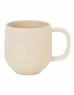 Salt&Pepper Hue Mug Butter 380ml Set Of 6