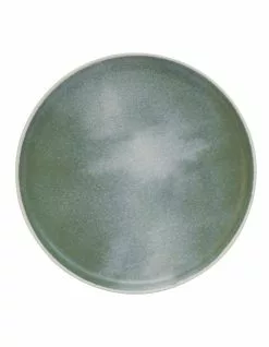 Salt&Pepper Kanoko Side Plate 20cm Set Of 6 Green