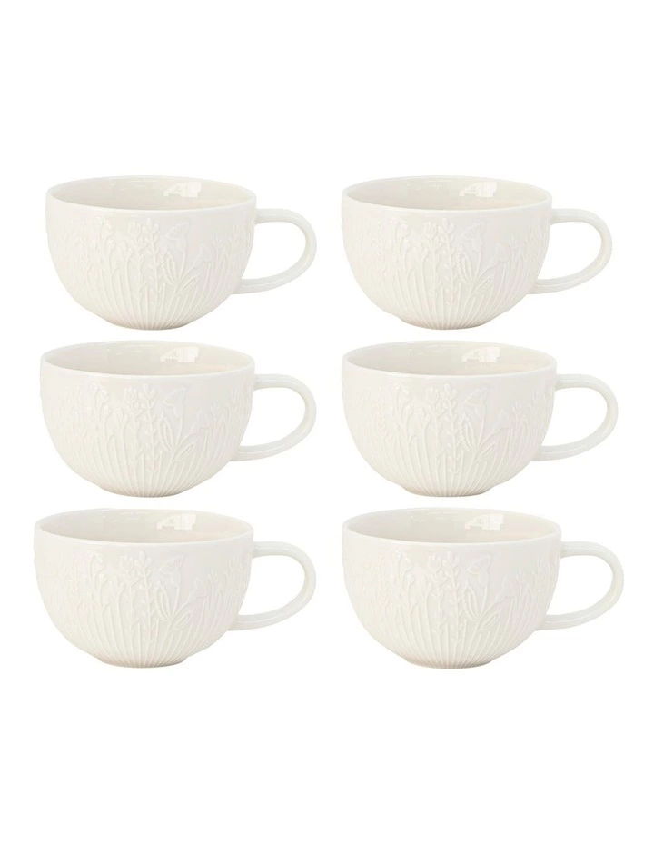 Salt&Pepper Prado Breakfast Cup 400ml Set Of 6 1 Salt&Pepper Prado Breakfast Cup 400ml Set Of 6