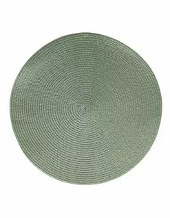 Salt&Pepper Paige Placemat Sage 38cm Set 6