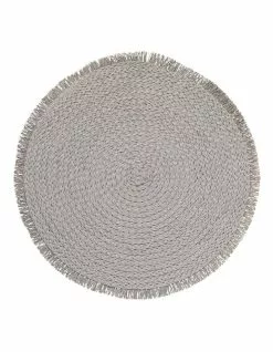 Salt&Pepper Piper Placemat White 38cm Set 6