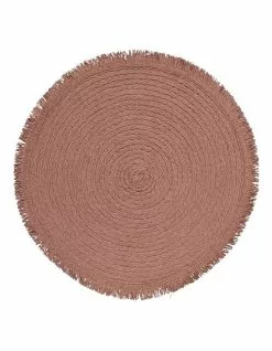 Salt&Pepper Piper Placemat 38cm Set Of 6 Dusty Pink