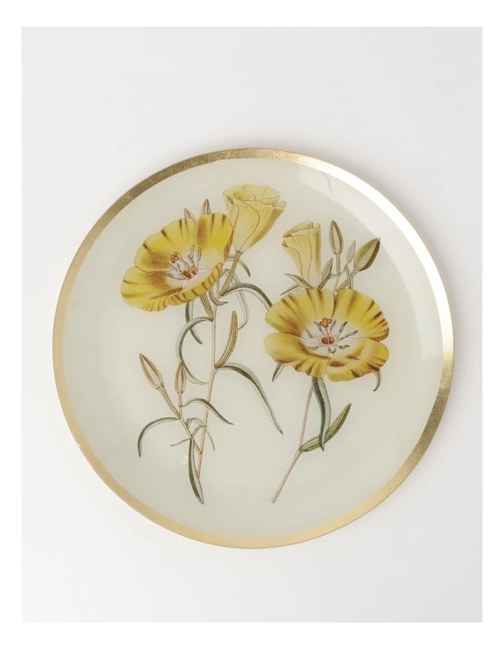 Heritage Clementine Flower Glass Trinket Dishes 3 Pack in Multi 2 Heritage Clementine Flower Glass Trinket Dishes 3 Pack in Multi - Image 2