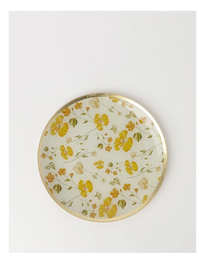 Heritage Clementine Flower Glass Trinket Dishes 3 Pack in Multi 3 Heritage Clementine Flower Glass Trinket Dishes 3 Pack in Multi - Image 3