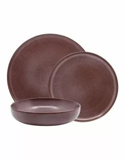 Salt&Pepper Hue Dinner Set Wine 12pc