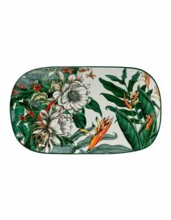 Maxwell & Williams The Blck Pen Night Garden Oblong Platter 40x24cm Gift Boxed