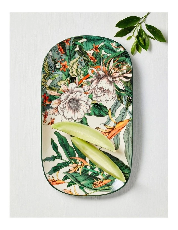 Maxwell & Williams The Blck Pen Night Garden Oblong Platter 40x24cm Gift Boxed 2 Maxwell & Williams The Blck Pen Night Garden Oblong Platter 40x24cm Gift Boxed - Image 2