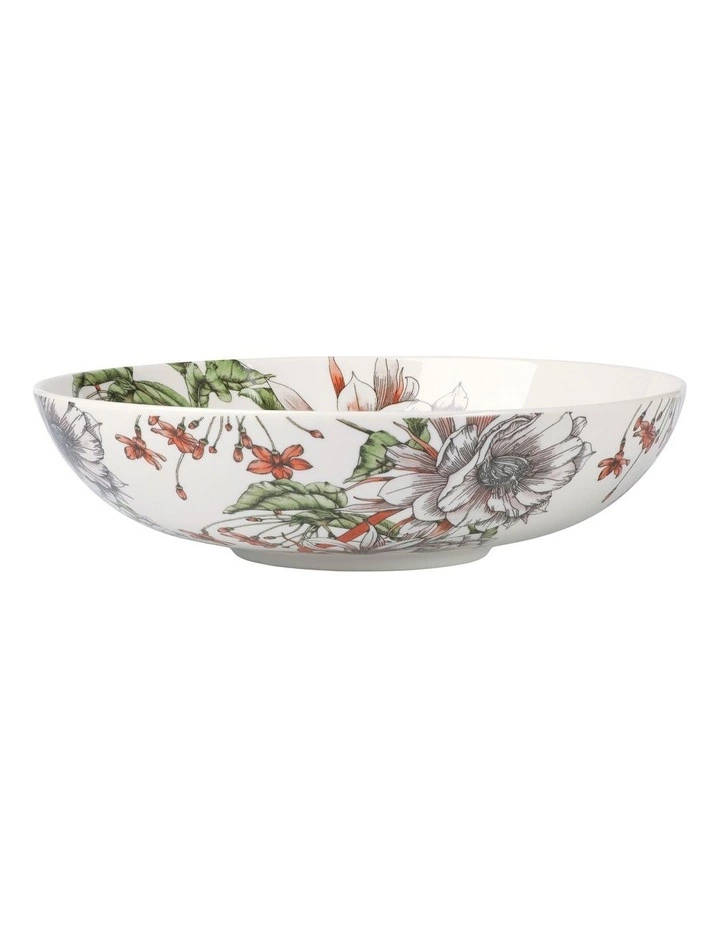 Maxwell & Williams The Blck Pen Night Garden Coupe Bowl 18.5cm Flower 1 Maxwell & Williams The Blck Pen Night Garden Coupe Bowl 18.5cm Flower