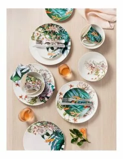 Maxwell & Williams The Blck Pen Night Garden Coupe Dinner Set 16pc Flower Gift Boxed -Dining Sales 884329300 6 720x928