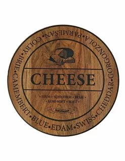 Salt&Pepper Fromage 40cm Round Cheese Board Natural